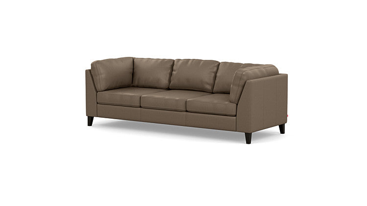 Salema 88"  sofa leather