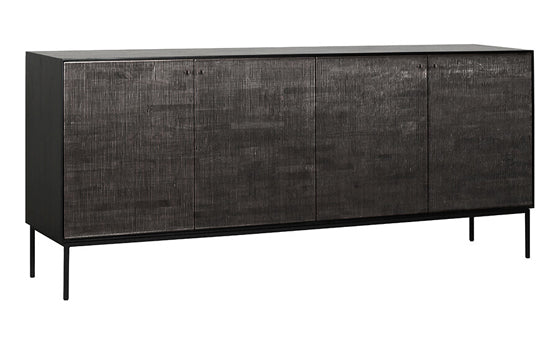 Grooves Teak sideboard