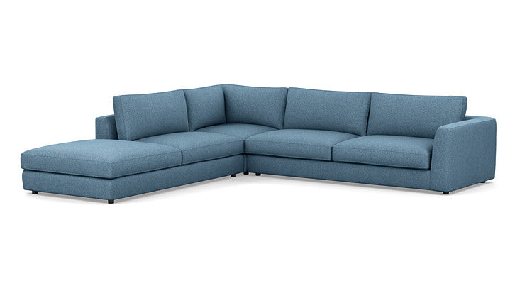 Cello 3-piece with Backless Chaise