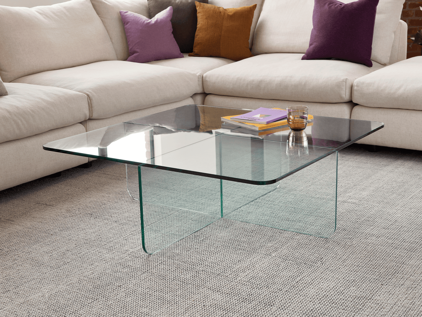 Verre Square Coffee Table
