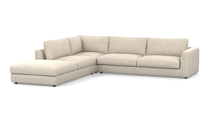 Cello 3-piece with Backless Chaise