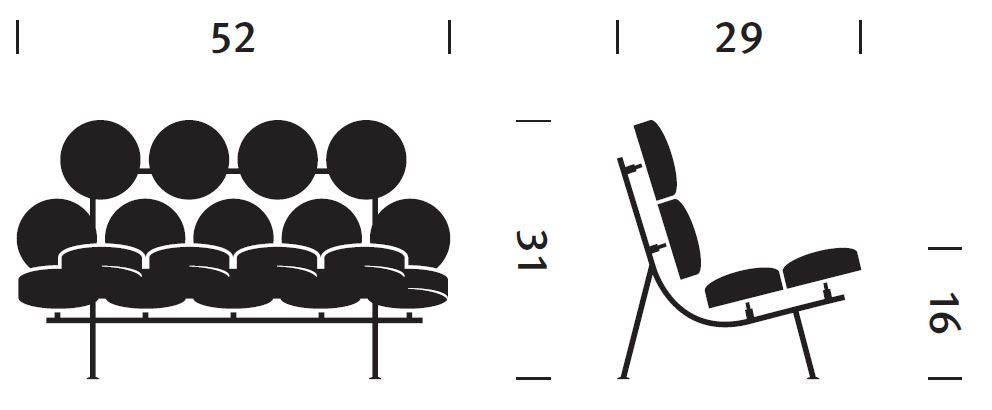 Nelson™ Marshmallow Sofa