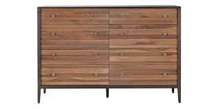 Hayden 8 Drawer Master Dresser Walnut Stripe