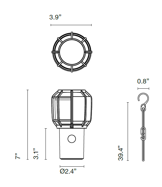 Chispa Portable Lamp