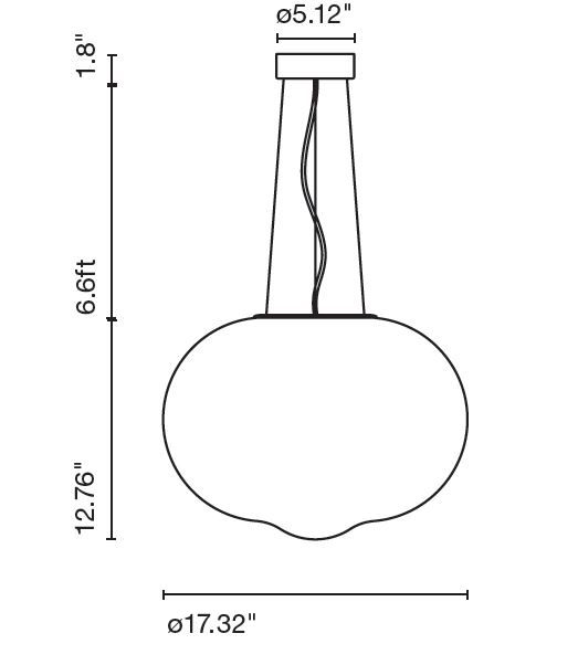Hazy Day Pendant Lamp