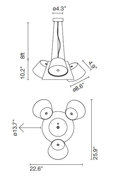 Tam Tam Mini Pendant Lamp