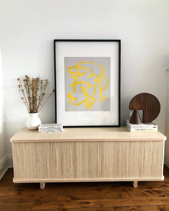 Tambour 62" Credenza