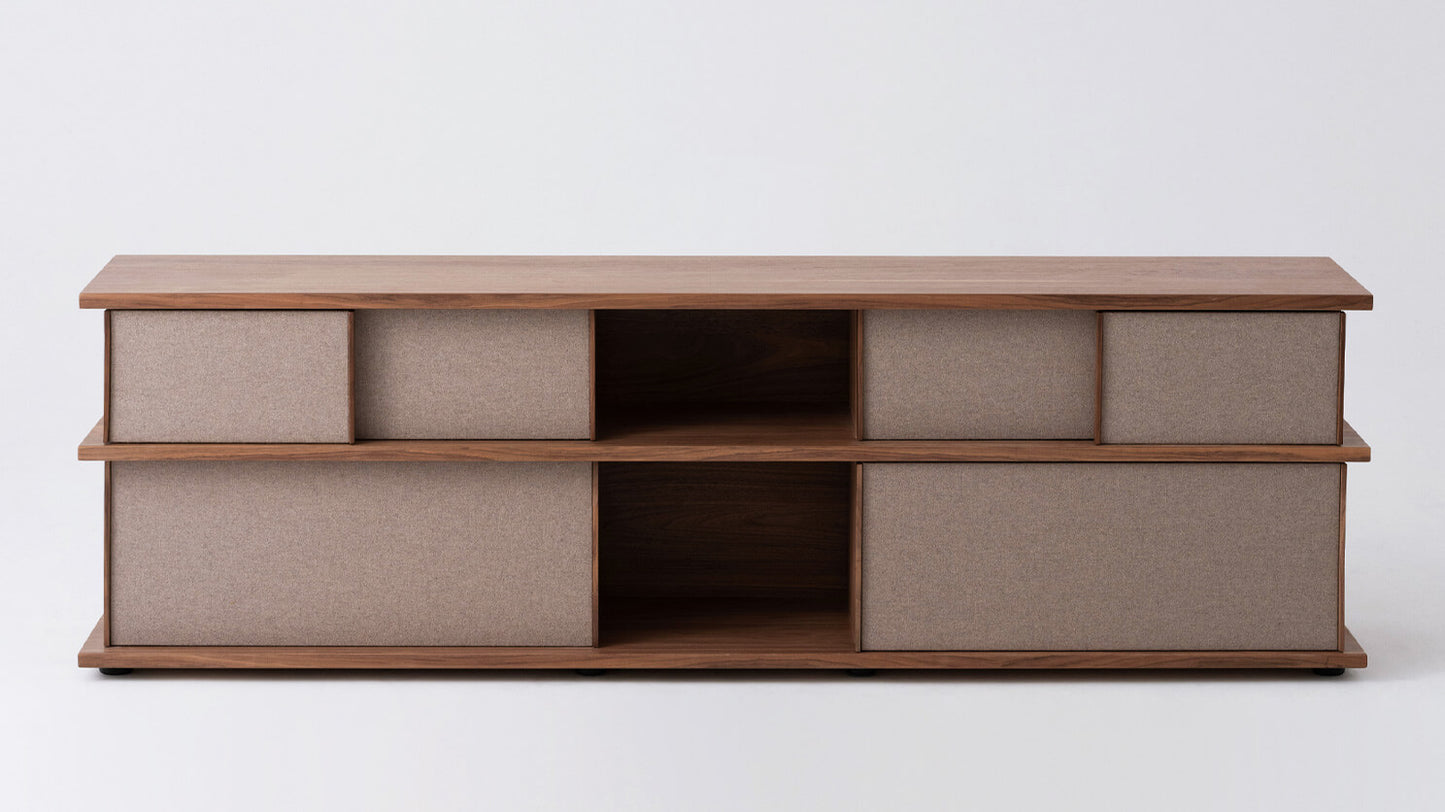 Plank 83" Media Unit