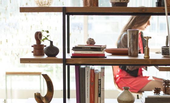 Reclaimed Teak Shelving Unit