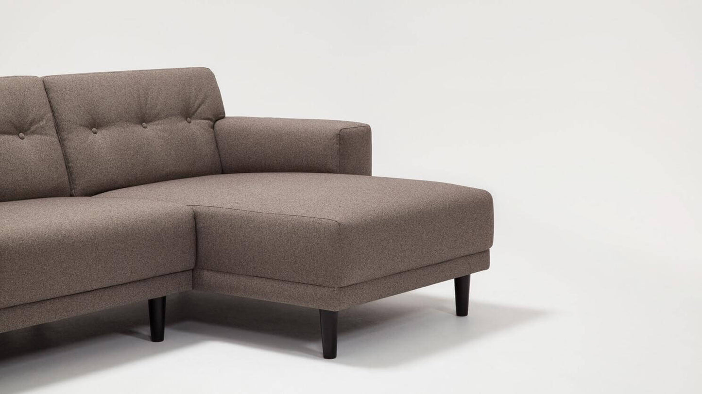 Remi 2-Piece Fabric Sectional Sofa with Chaise