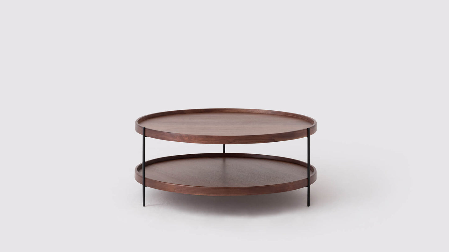 Sage round coffee table