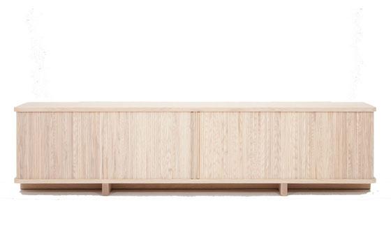 Tambour 86" Credenza