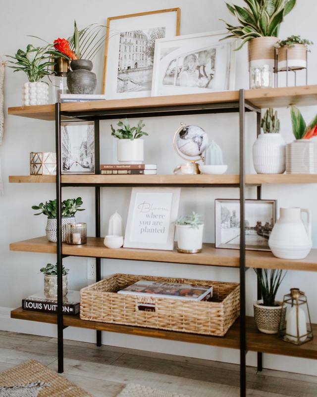 Reclaimed Teak Shelving Unit