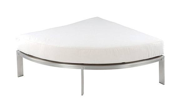 tivoli curved ottoman