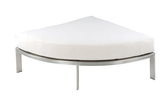 tivoli curved ottoman