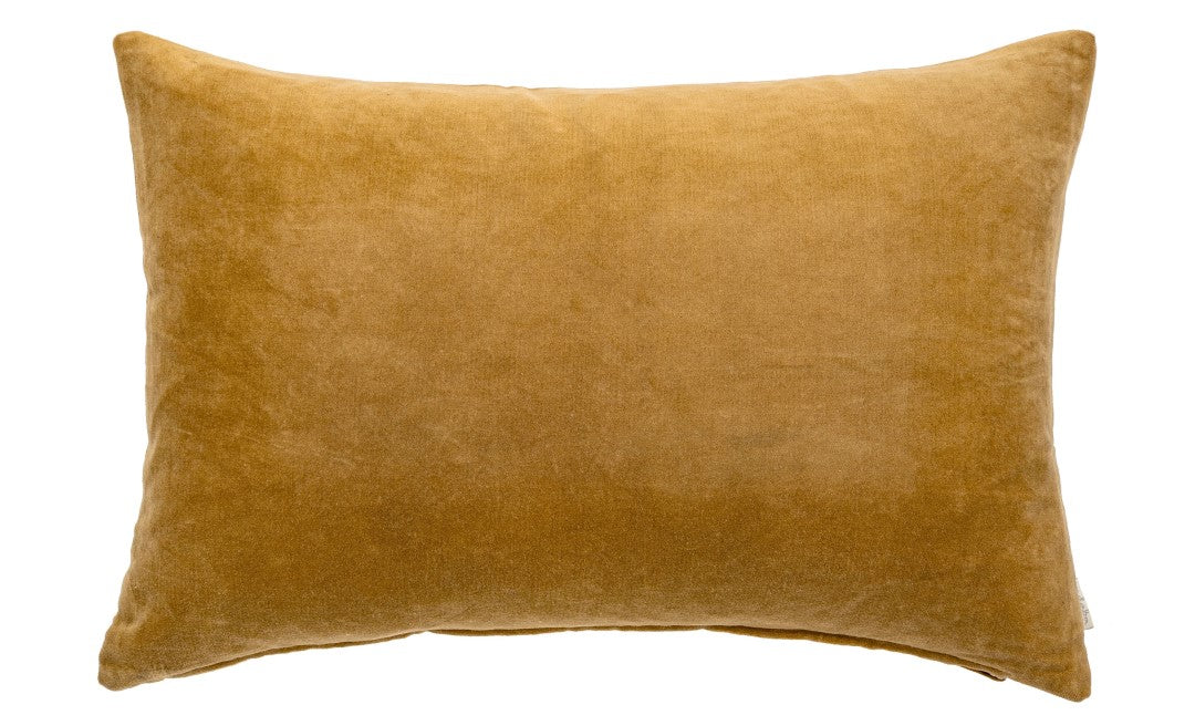 Vera Velvet Pillow, Camel