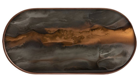 Organic glass tray