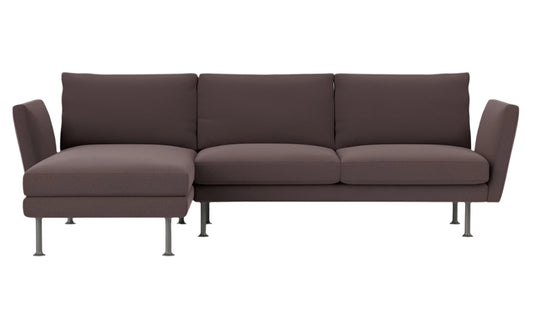 Form 2-Piece Sectional with Chaise Fabric