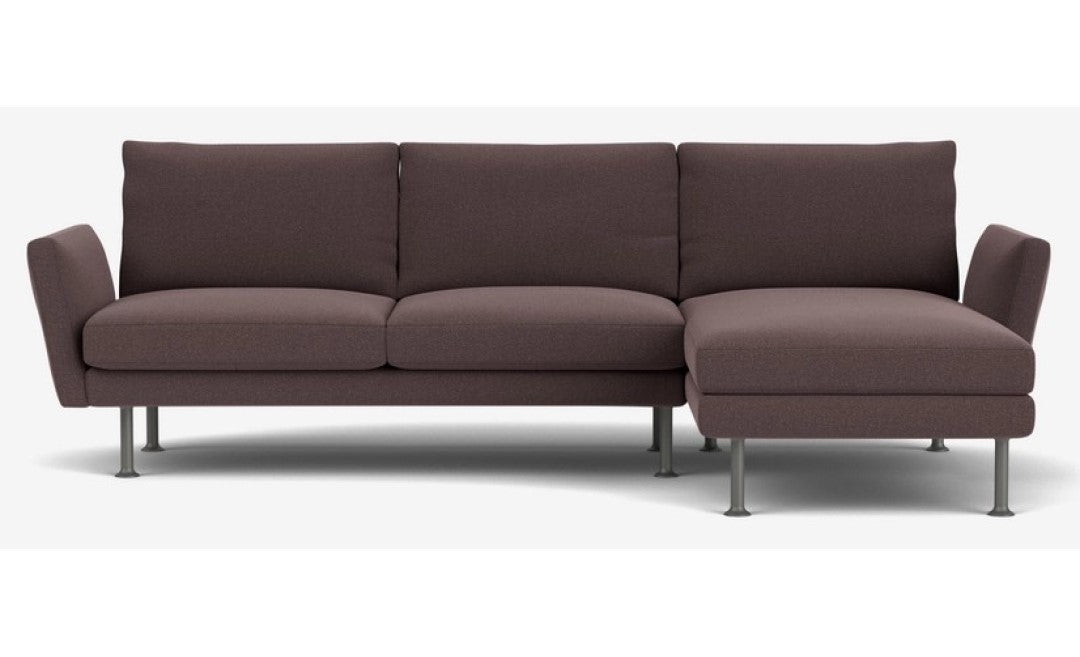 Form 2-Piece Sectional with Chaise Fabric