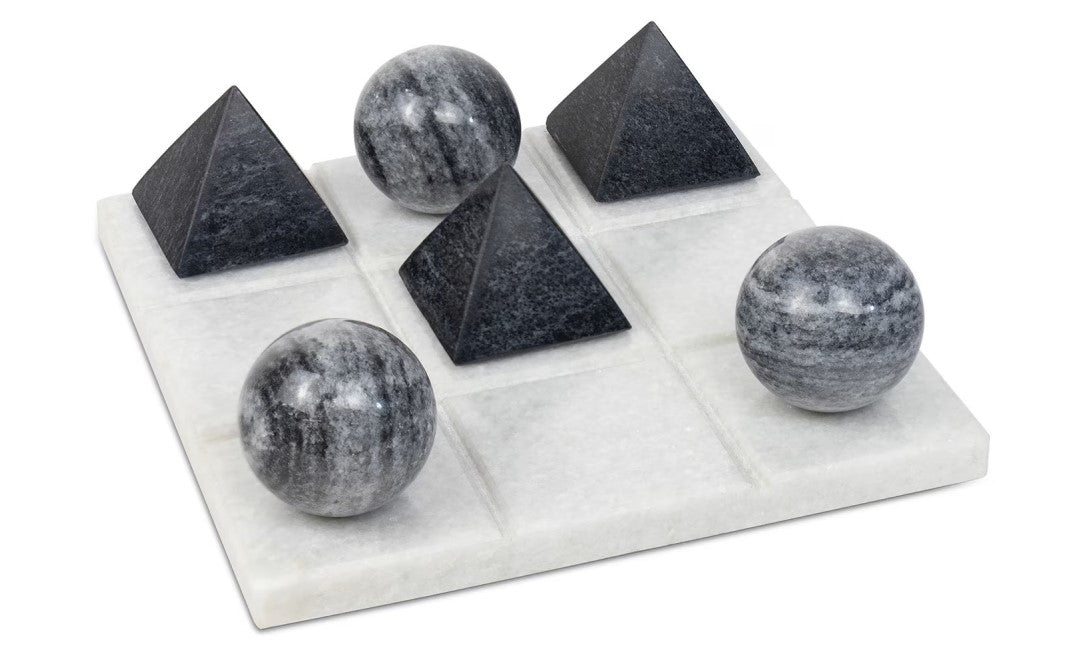 Tic Tac Toe Marble Board