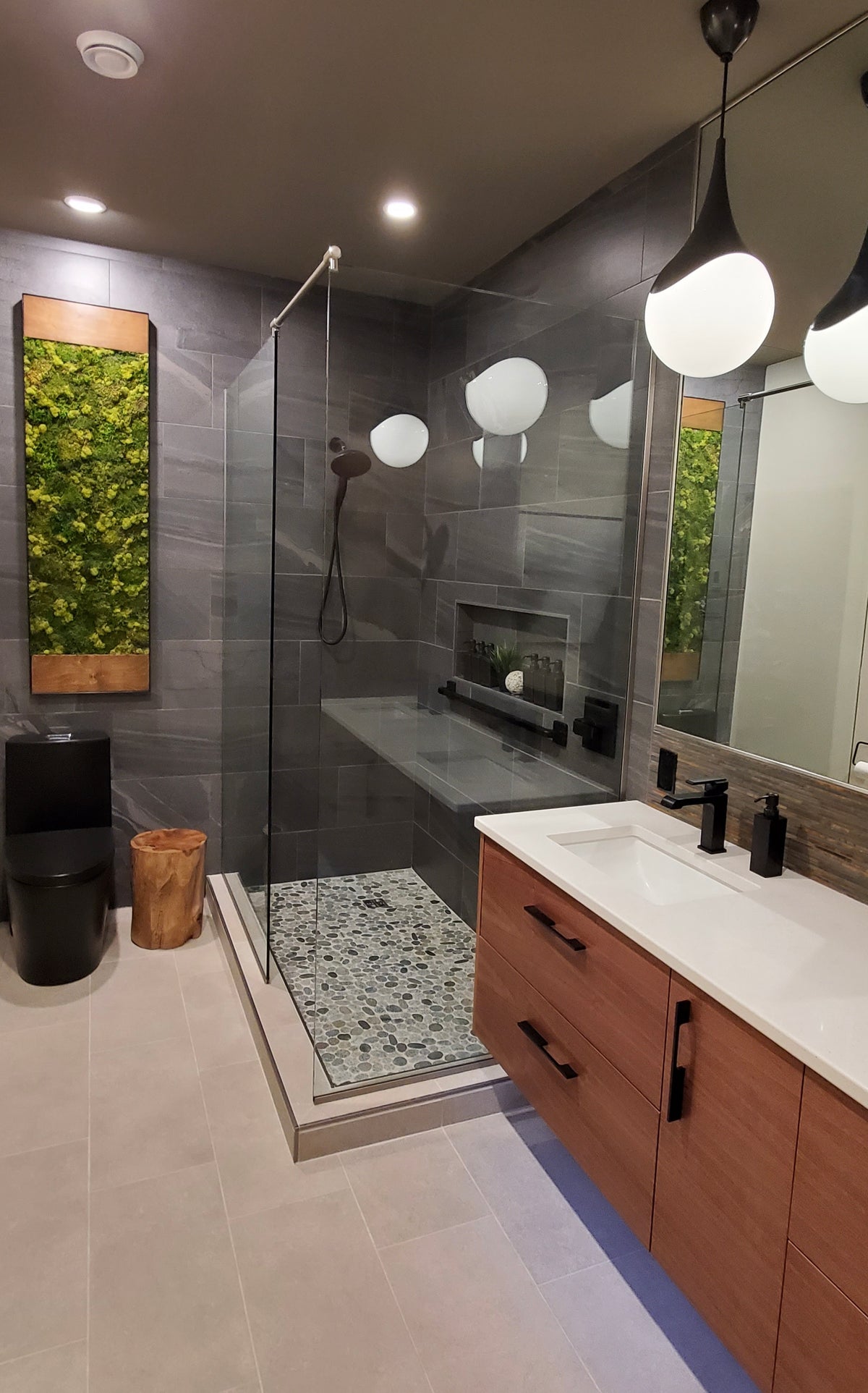 Modern Organic Ensuite