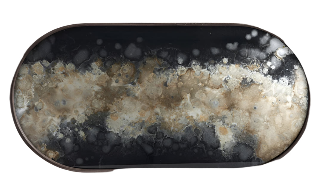 Organic glass tray