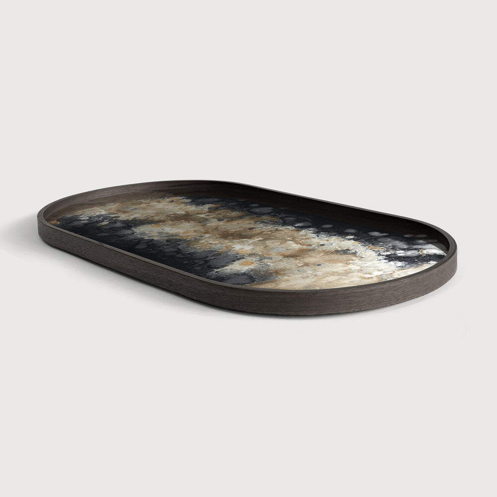 Organic glass tray