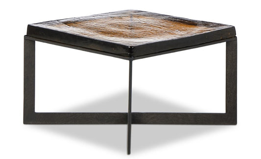 Lennie Cast Glass Bunching Table