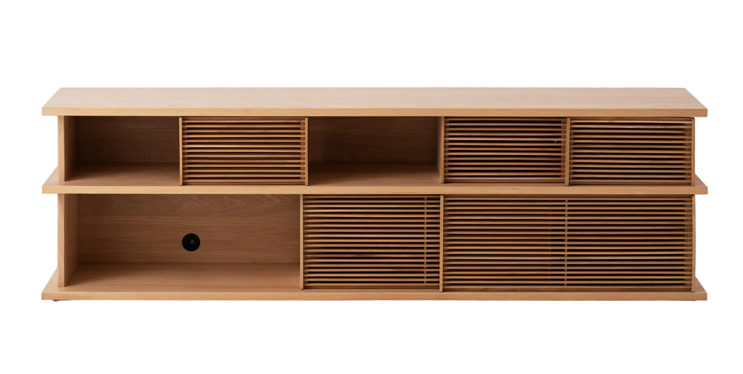 Plank 83" Media Unit