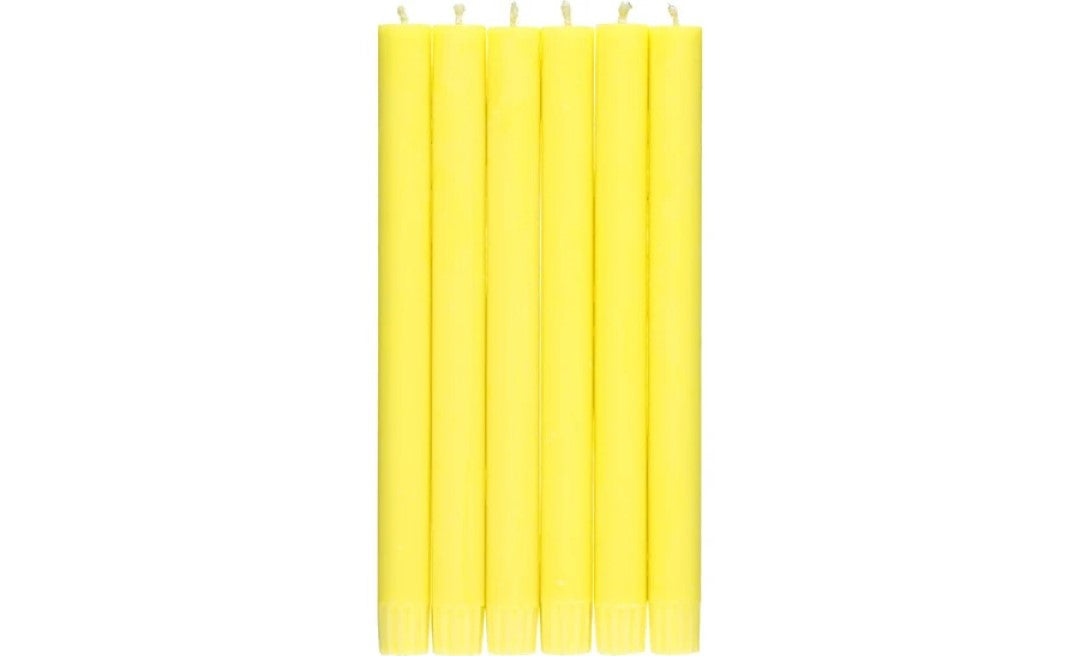 Solid Dinner Candle, set of 6