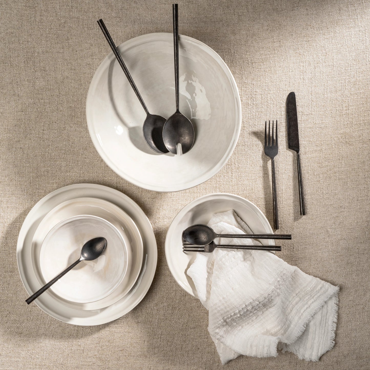 Tides Salad Servers S/2