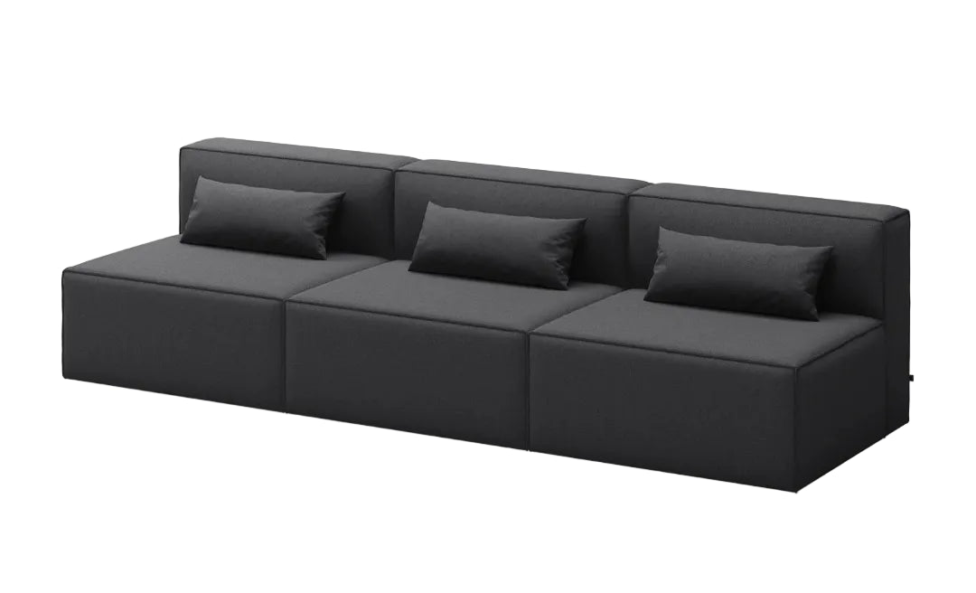 Mix Modular 3-PC Armless Sofa