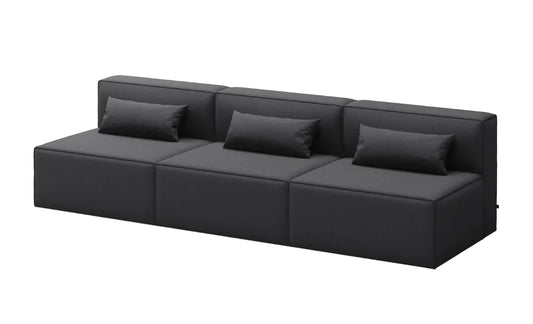 Mix Modular 3-PC Armless Sofa