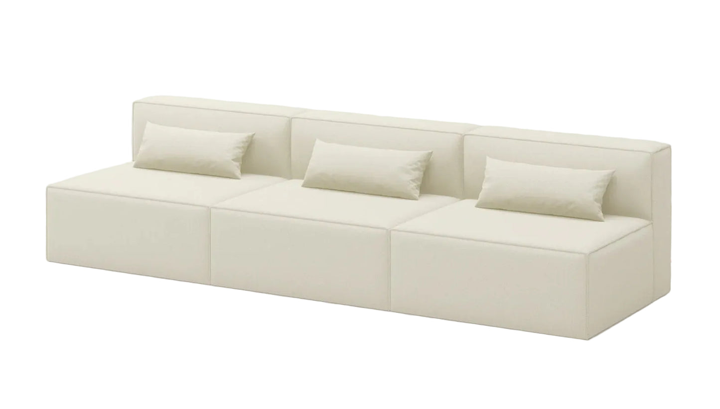 Mix Modular 3-PC Armless Sofa