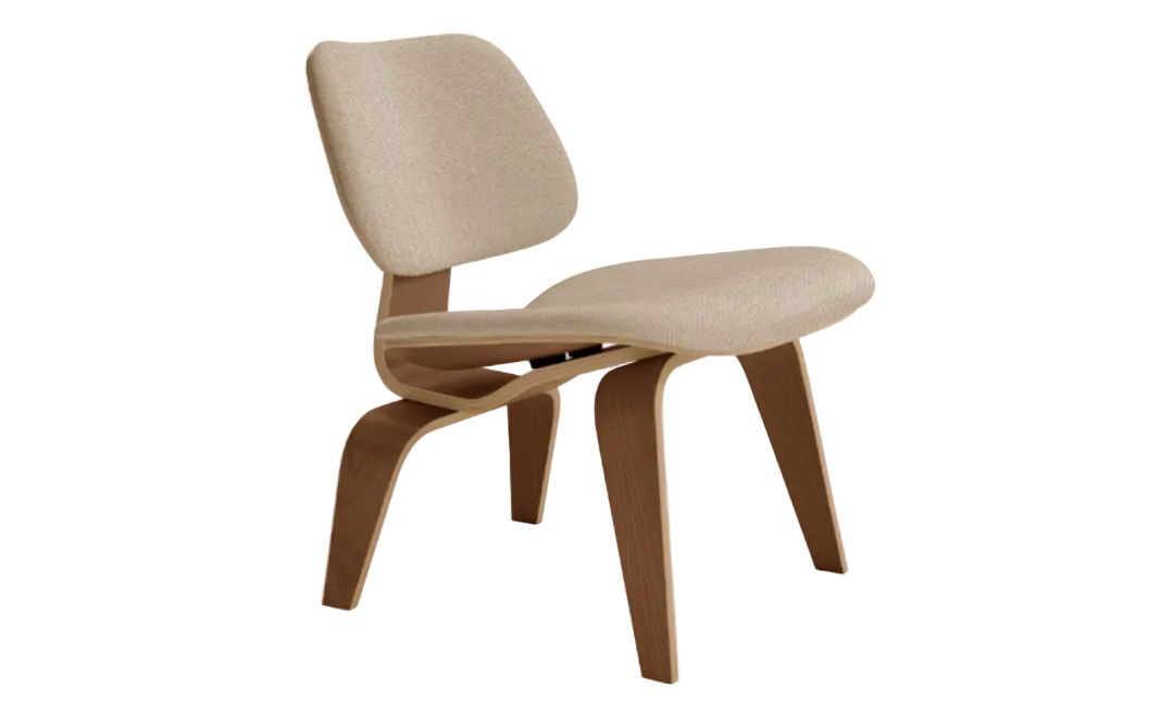 Eames® Upholstered Molded Plywood Lounge Chair