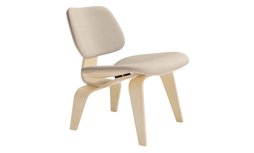 Eames® Upholstered Molded Plywood Lounge Chair