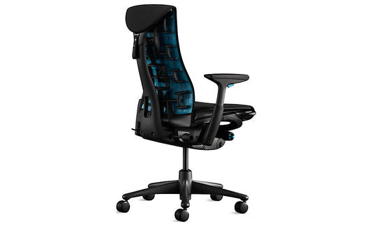 Herman Miller X Logitech G Embody® Gaming Chair Cyan/Black