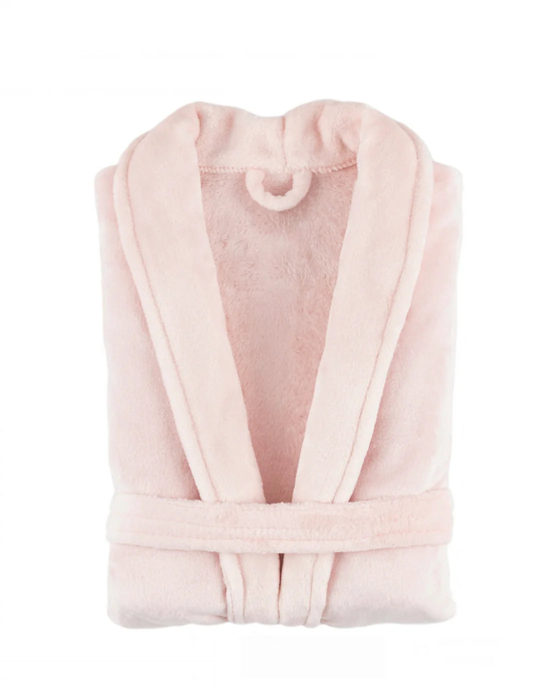 Sheepy Fleece Robe Pale Rose