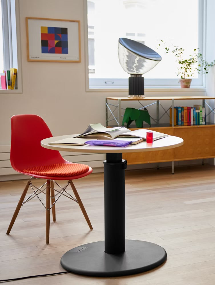 Eames® Molded Plastic Side Chair with Seat Pad