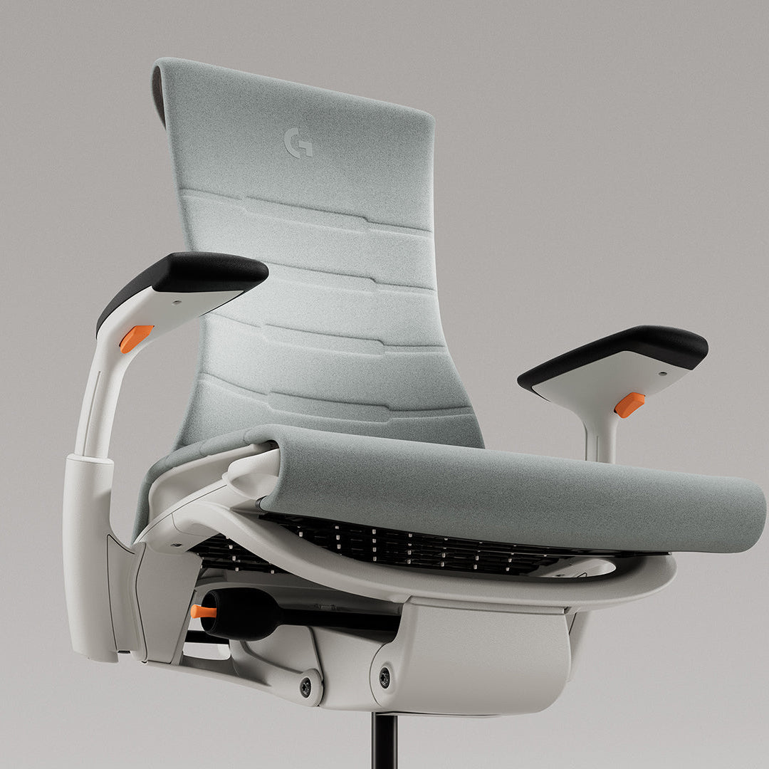 Herman Miller X Logitech G Embody® Gaming Chair Ignite/Mineral/White