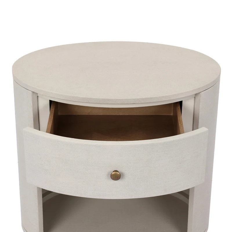 Amelia Oval One Drawer