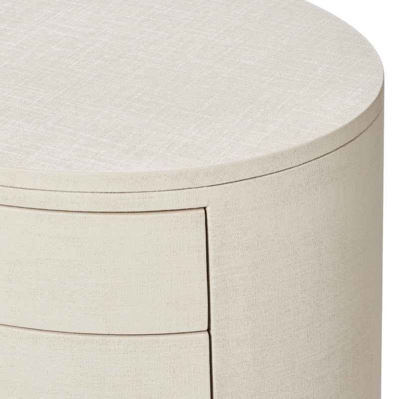 Amelia Oval One Drawer
