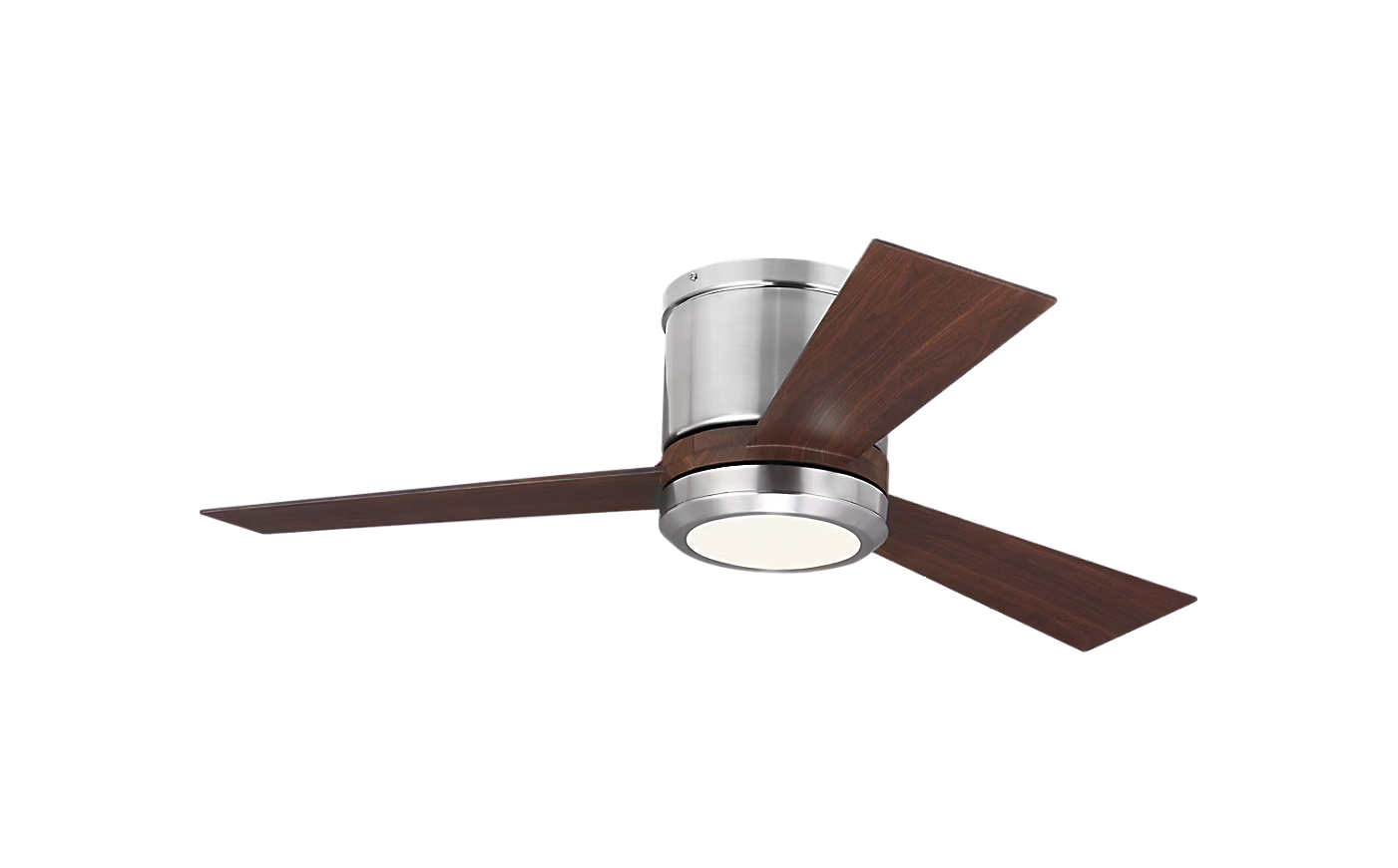 Clarity 42" Semi Flush LED Ceiling Fan