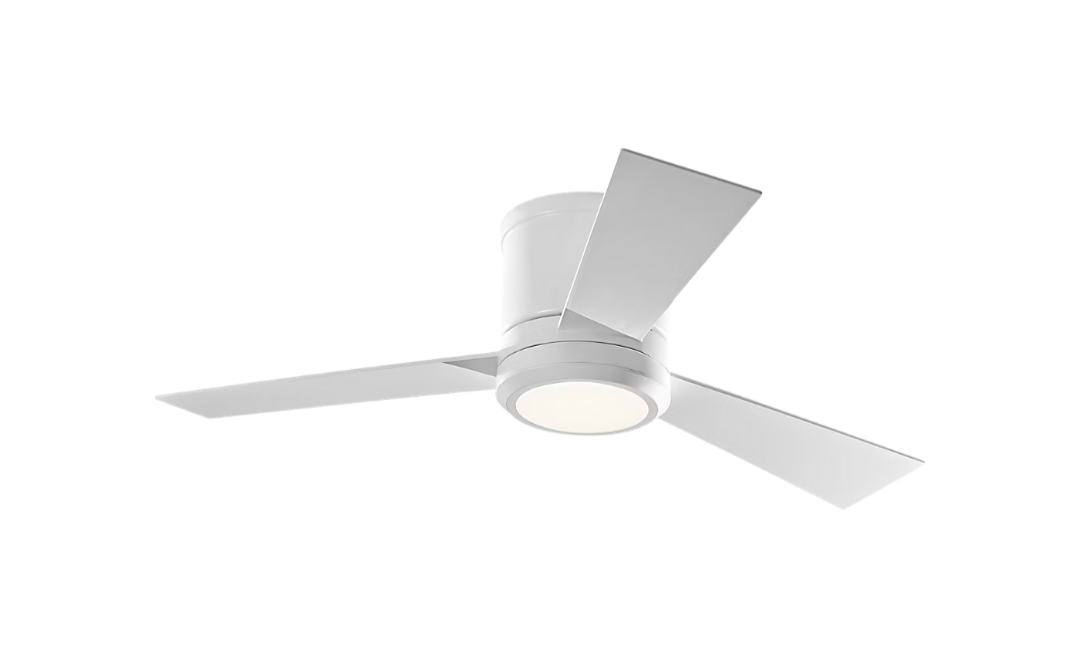 Clarity 42" Semi Flush LED Ceiling Fan