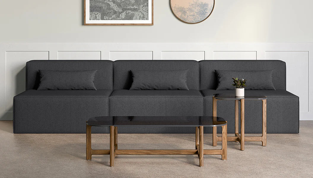 Mix Modular 3-PC Armless Sofa