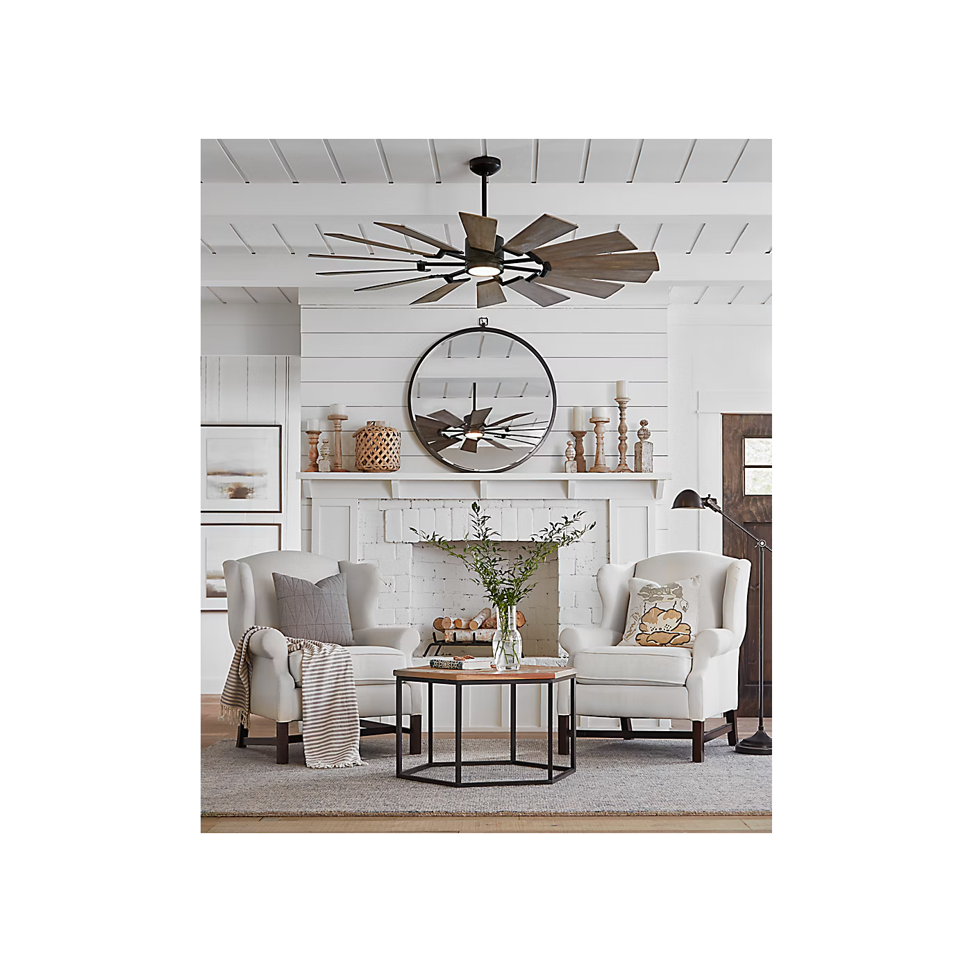 Prairie 62" LED Ceiling Fan