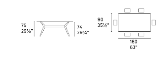 Kent Rectangular