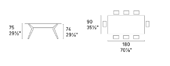 Kent Rectangular