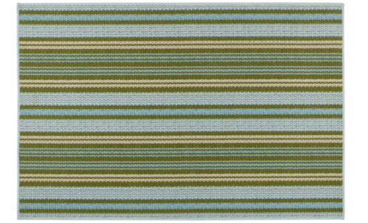 Caravan Stripe Machine Washable Rug