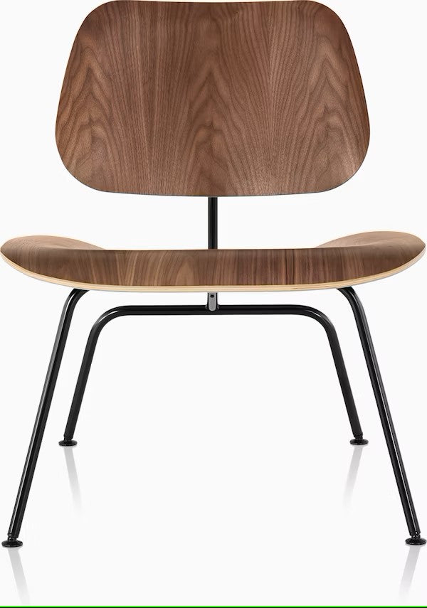 Eames Molded Plywood Lounge Chair Metal Base